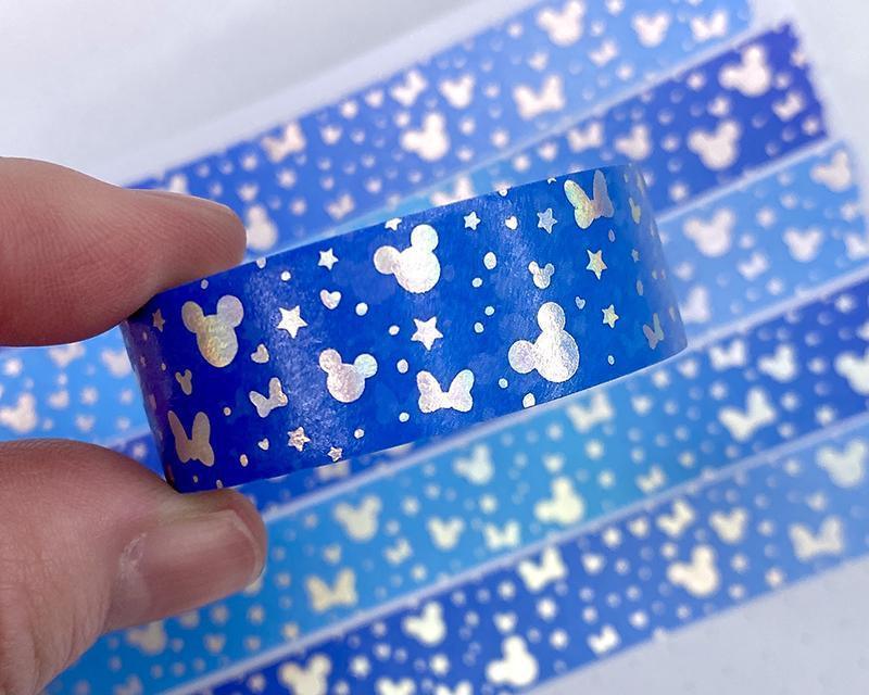In the Clouds - holographic foil washi tape
