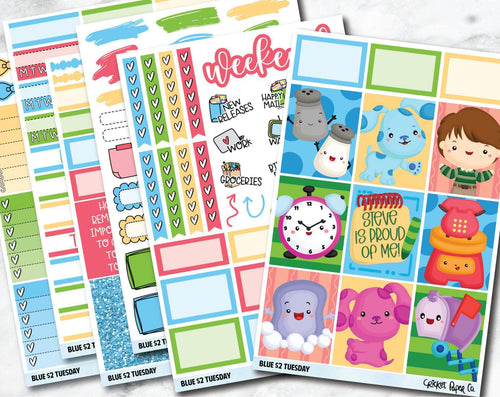 BIRTHDAY Planner Stickers - Full Kit – Cricket Paper Co.