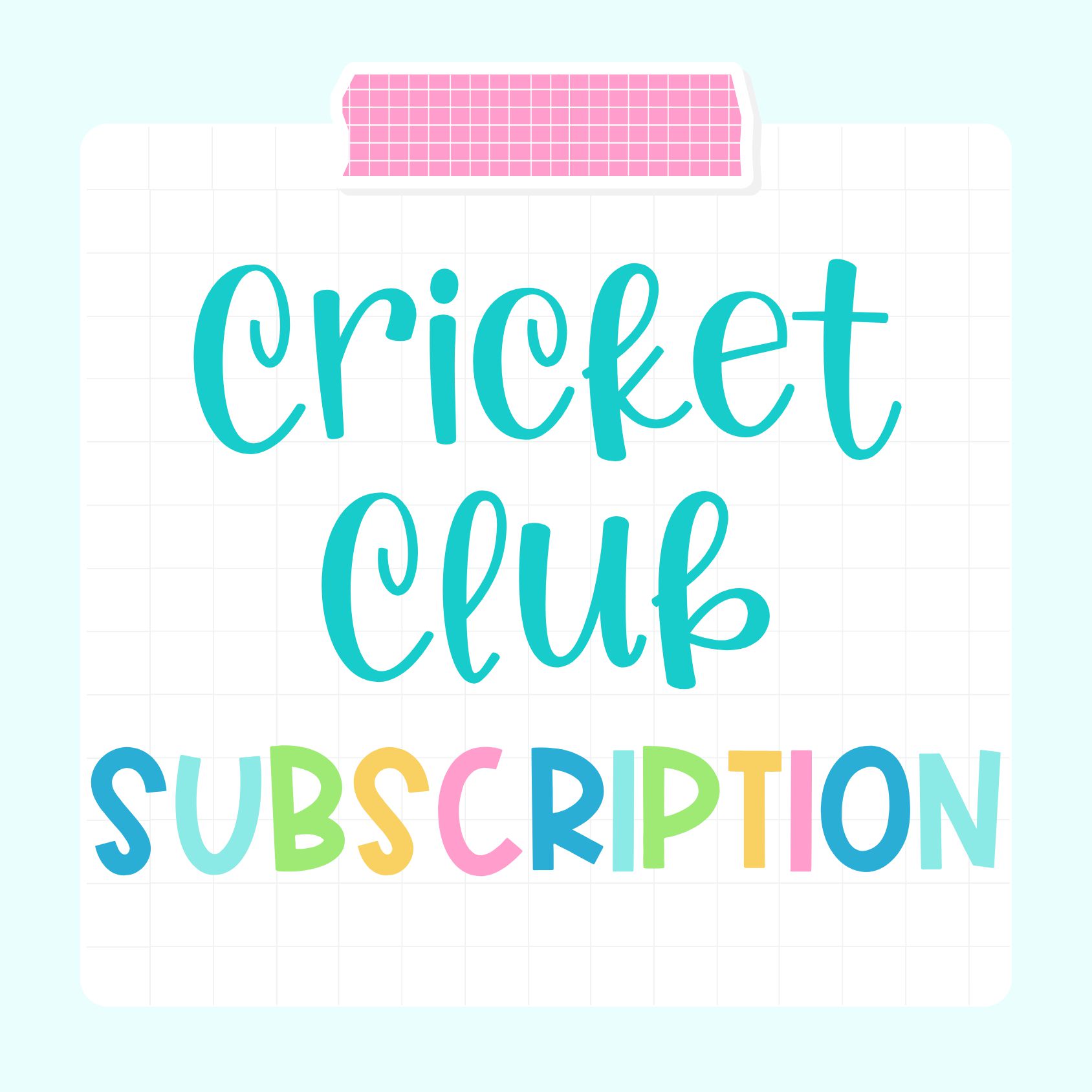 Cricket Club Subscription-Cricket Paper Co.