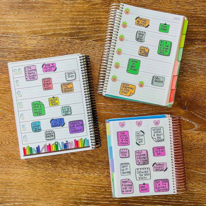 Planner Stickers - Creative Monthly Kit - Paper House