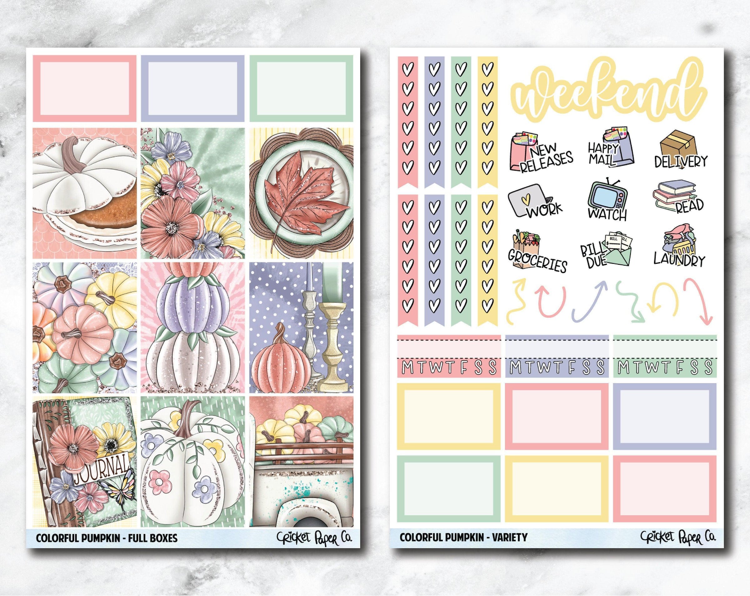 JOURNALING KIT Stickers for Planners, Journals and Notebooks - Books a –  Cricket Paper Co.
