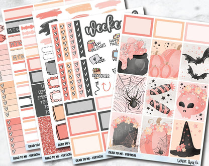 FULL KIT Planner Stickers - Dead to Me-Cricket Paper Co.