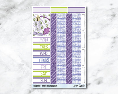 FULL KIT Planner Stickers - Lavender-Cricket Paper Co.