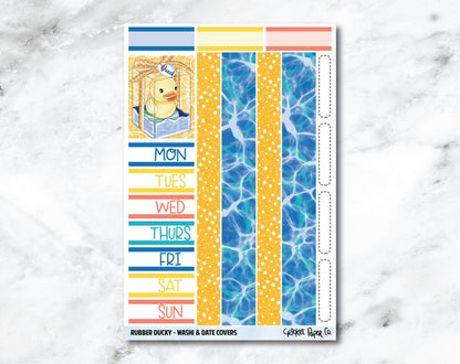 FULL KIT Planner Stickers - Rubber Ducky-Cricket Paper Co.