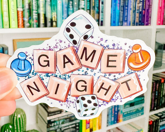 Game Night - Vinyl Sticker-Cricket Paper Co.