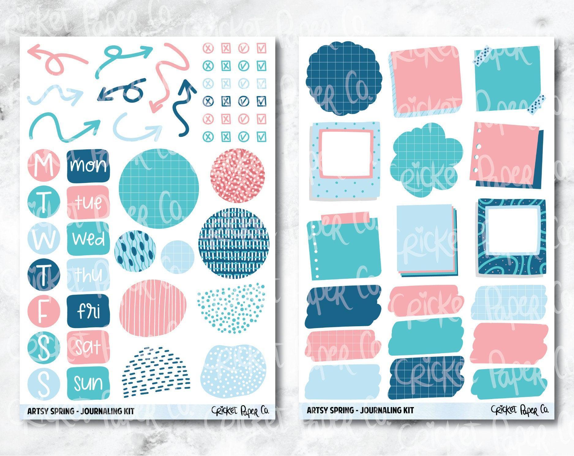 JOURNALING KIT Stickers for Planners, Journals and Notebooks - Out of –  Cricket Paper Co.