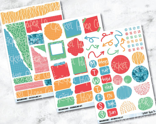 JOURNALING KIT Stickers for Planners, Journals and Notebooks - Road Tr –  Cricket Paper Co.