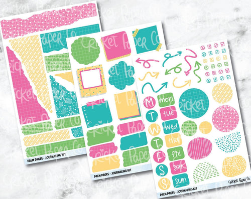 JOURNALING KIT Stickers for Planners, Journals and Notebooks - Grape G –  Cricket Paper Co.