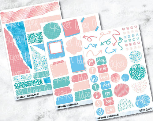 JOURNALING KIT Stickers for Planners, Journals and Notebooks - Grape G –  Cricket Paper Co.