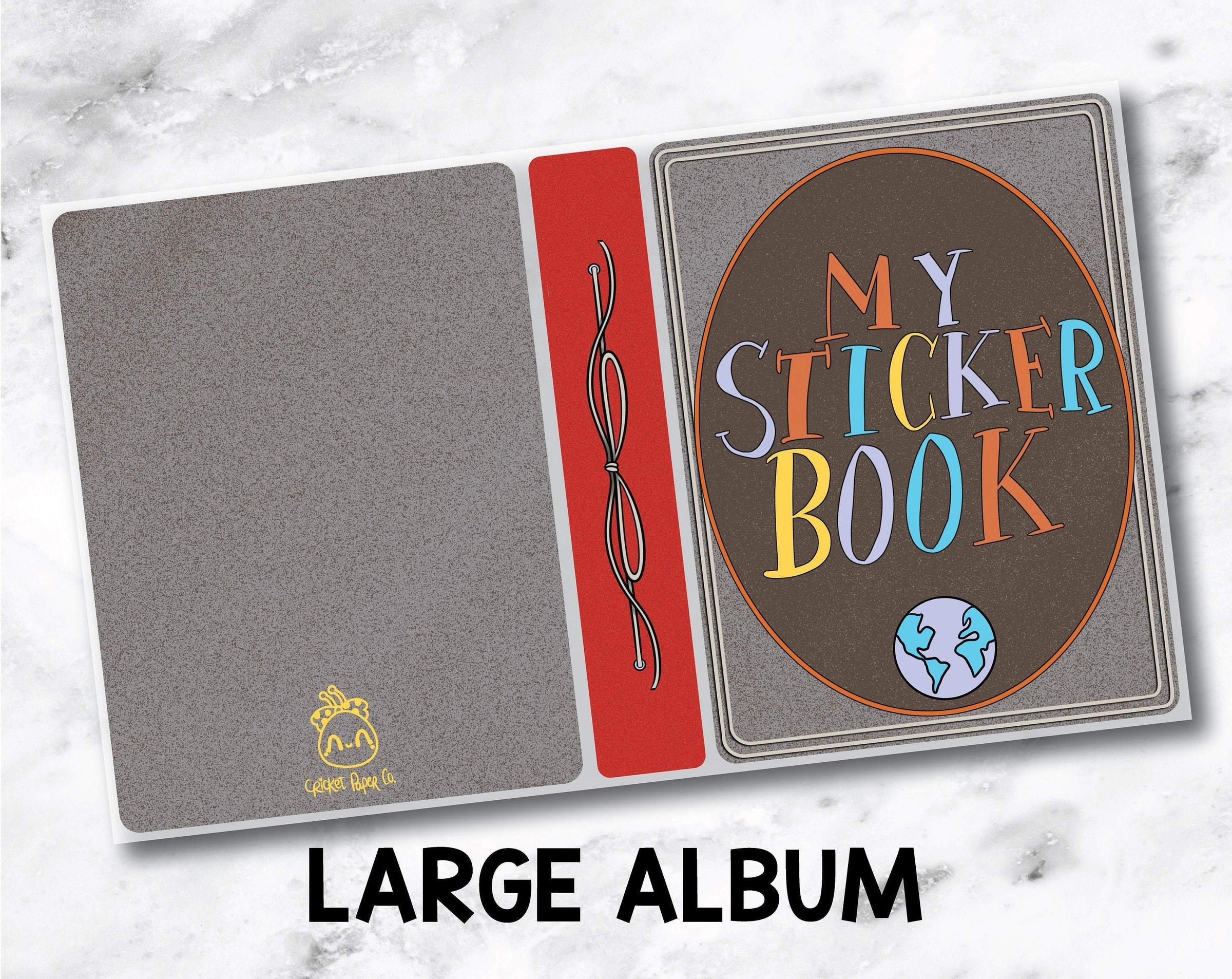 Large Sticker Storage Album - Burn Book – Cricket Paper Co.