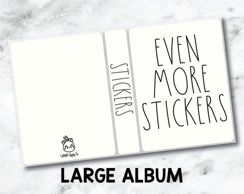 Small Sticker Storage Album - Even More Stickers – Cricket Paper Co.