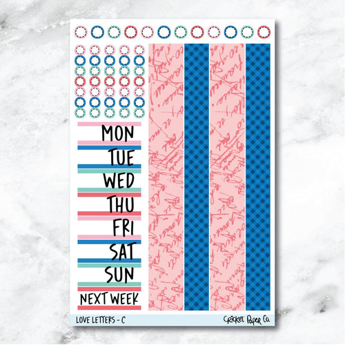 Days of the Week Hand Lettered Script Planner Stickers - Rainbow – Cricket  Paper Co.