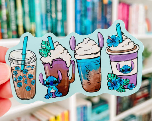 Ohana Coffees - Vinyl Sticker-Cricket Paper Co.