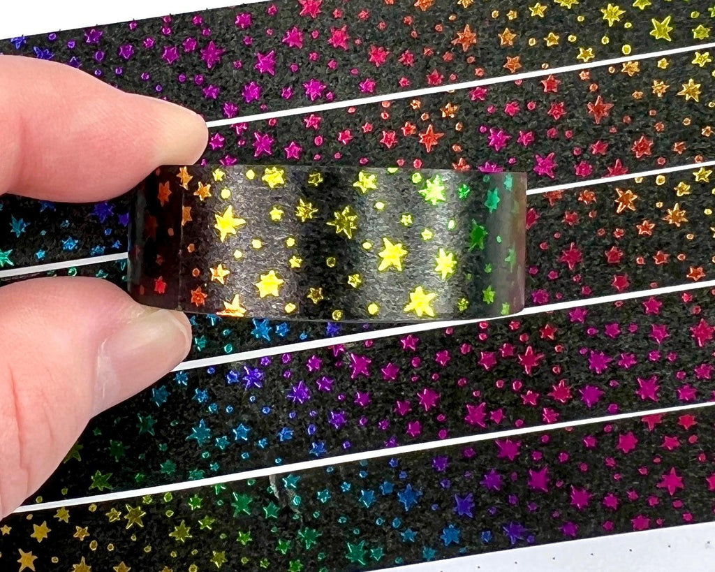 Gold Glitter Foiled Star Burst Washi Tape - Bold Classics – Cricket Paper  Co.