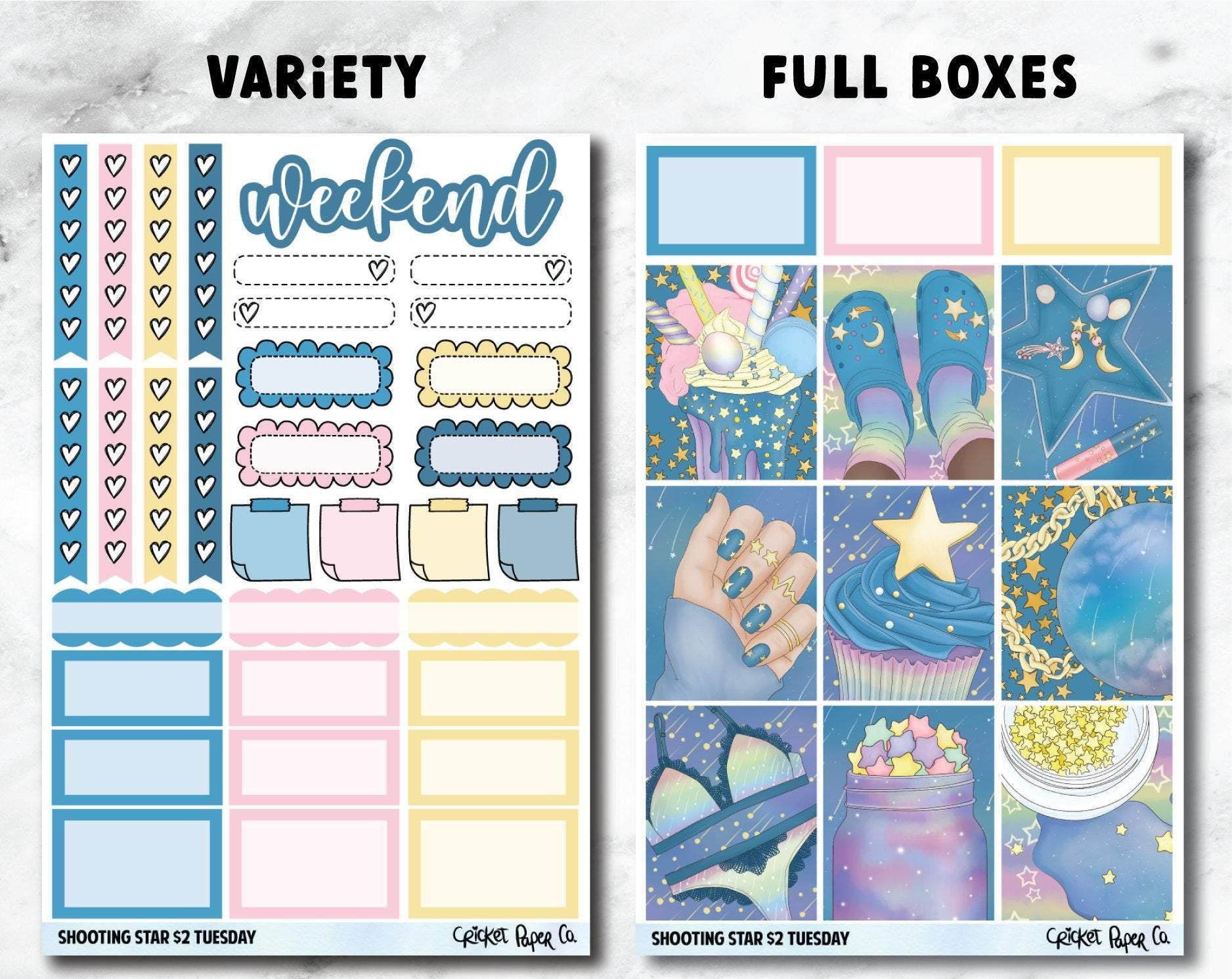 FULL KIT Planner Stickers - Stars Align – Cricket Paper Co.