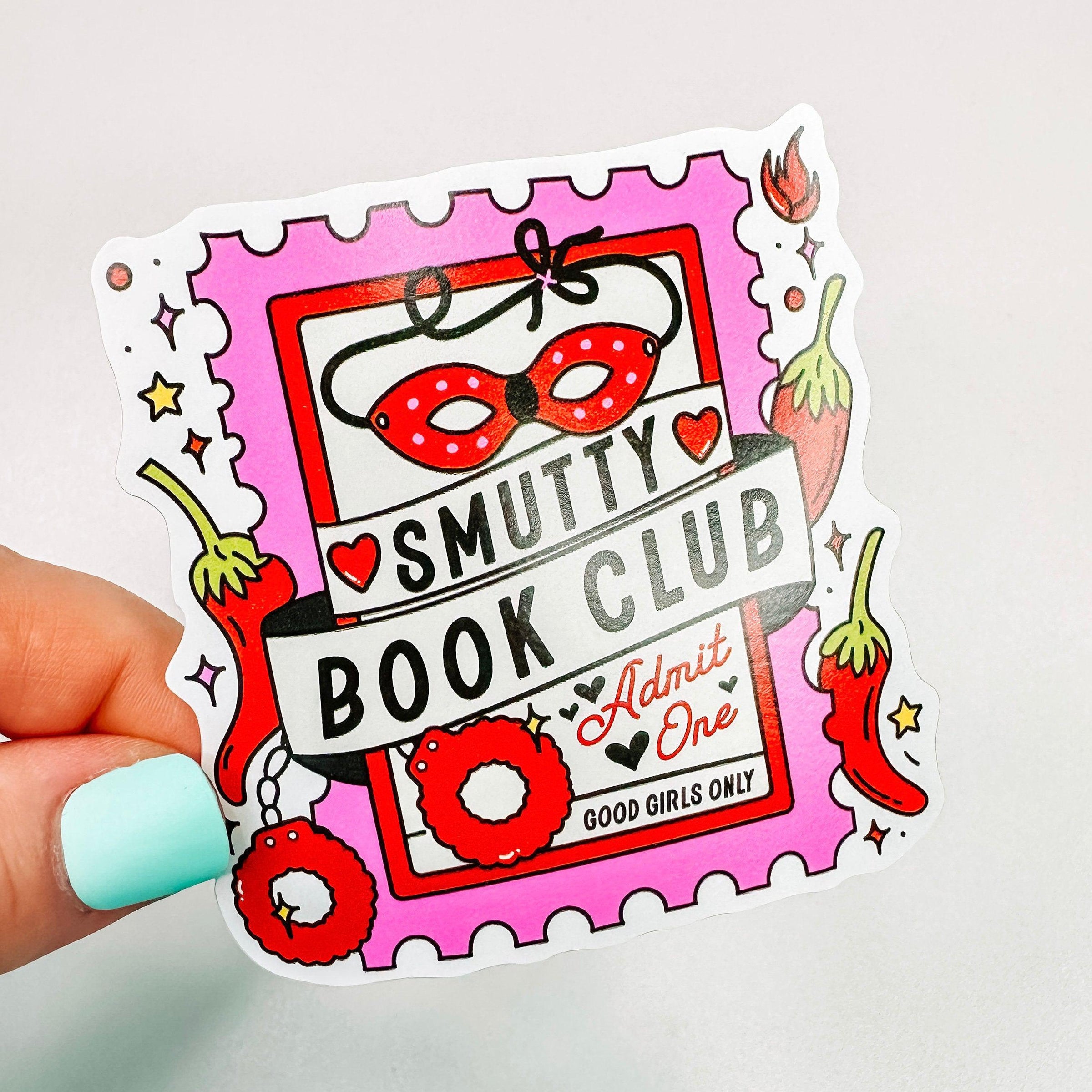 90s Book Club Sticker - Fleurty Girl