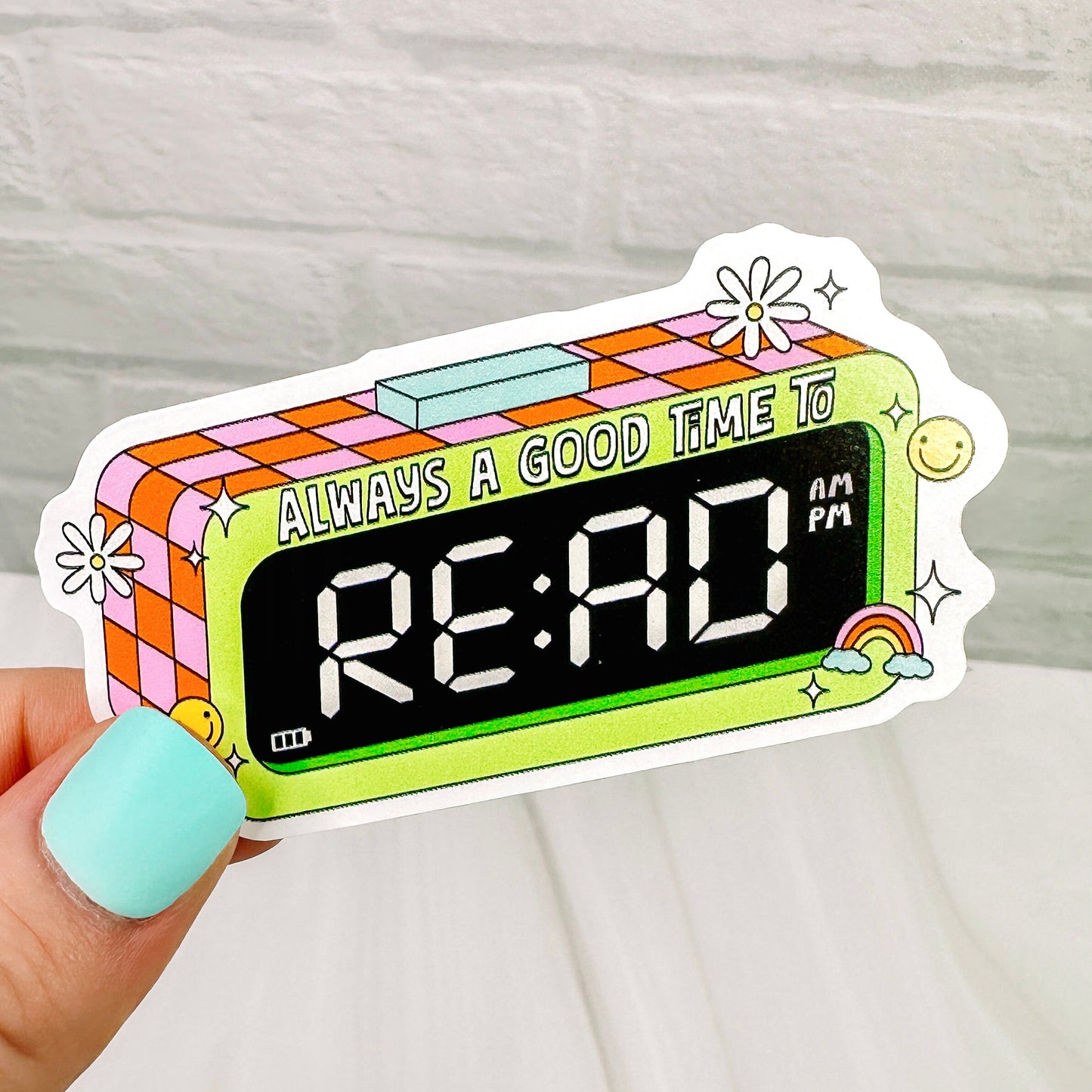 Good Time to Read  - Bookish Vinyl Sticker