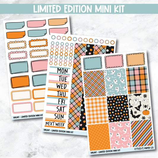 Planner Stickers Limited Edition Mini Kit  - Haunt