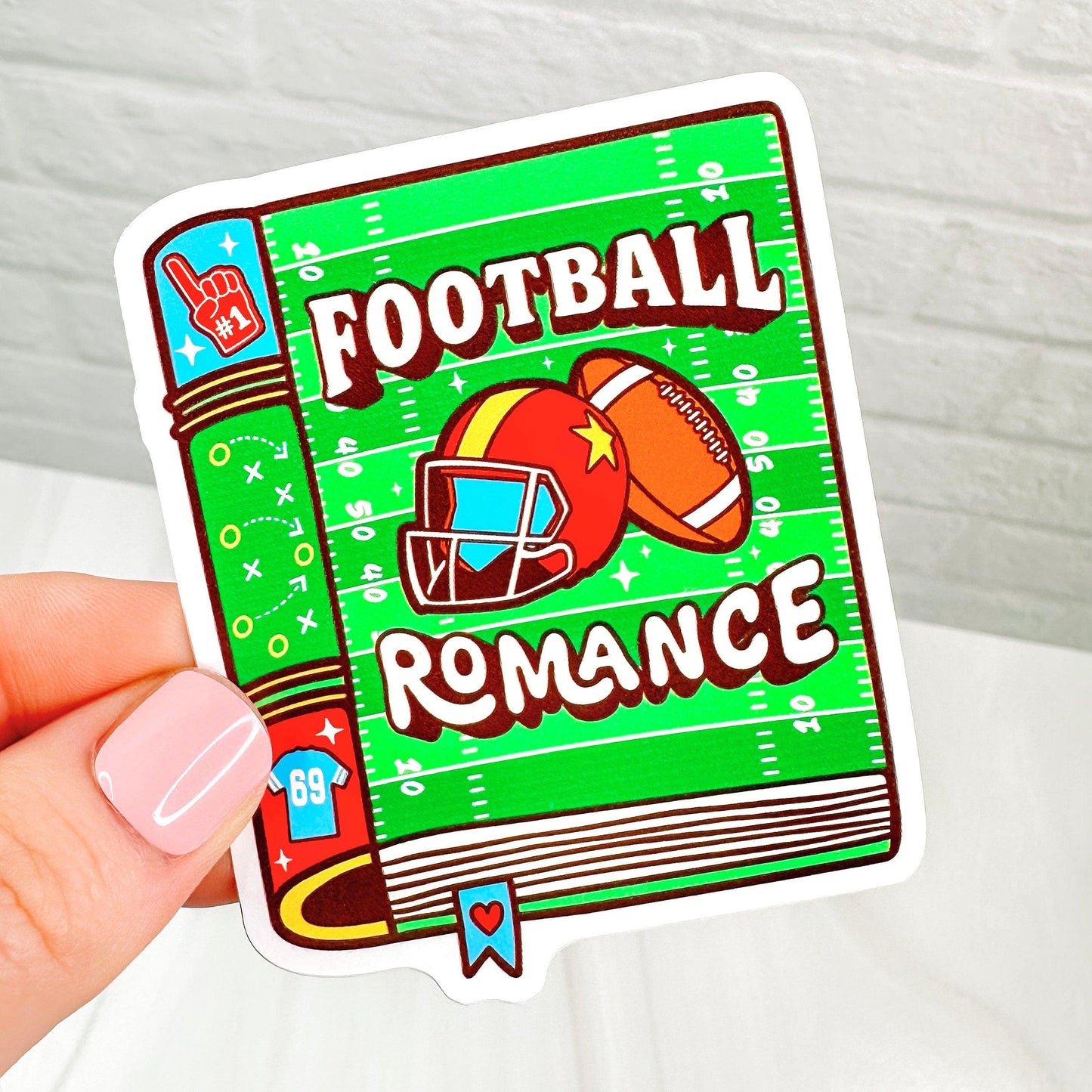 Football Romance  - Bookish Vinyl Sticker