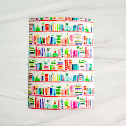 Vinyl Insert for Kindle Paperwhite Case - Watercolor Bookshelves