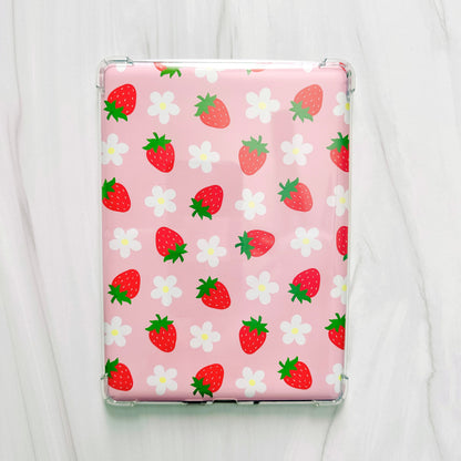 Vinyl Insert for Kindle Paperwhite Case - Strawberry Daisy