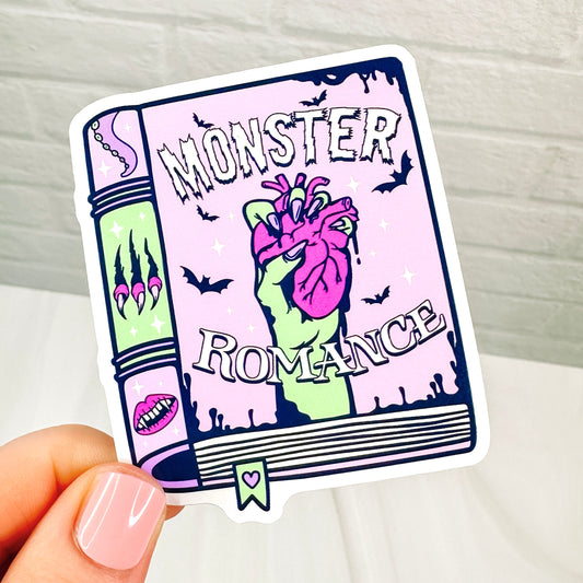 Monster Romance  - Bookish Vinyl Sticker