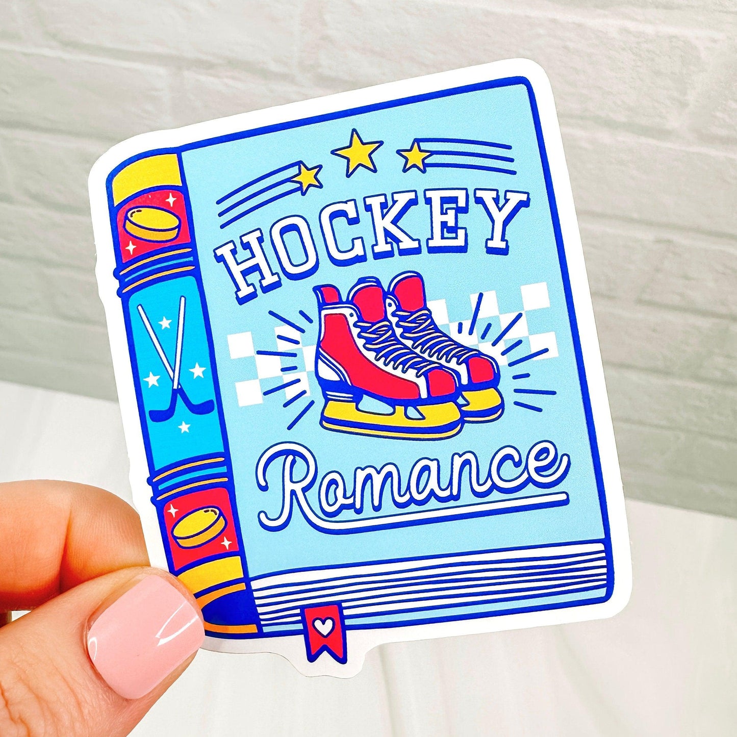 Hockey Romance  - Bookish Vinyl Sticker