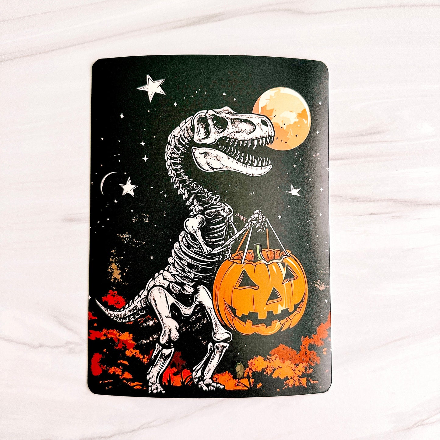 Vinyl Insert for Kindle Paperwhite Case - Dino Skeleton