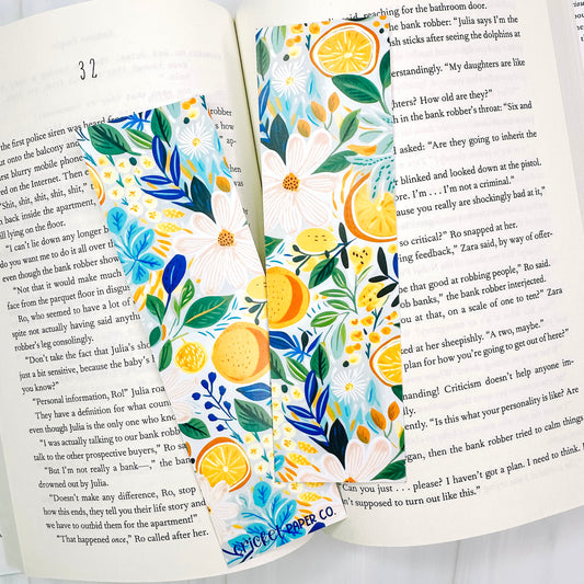 Premium Bookmark - Coastal Citrus