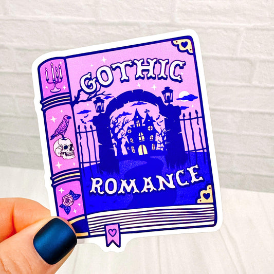 Gothic Romance - Bookish Vinyl Sticker DC17